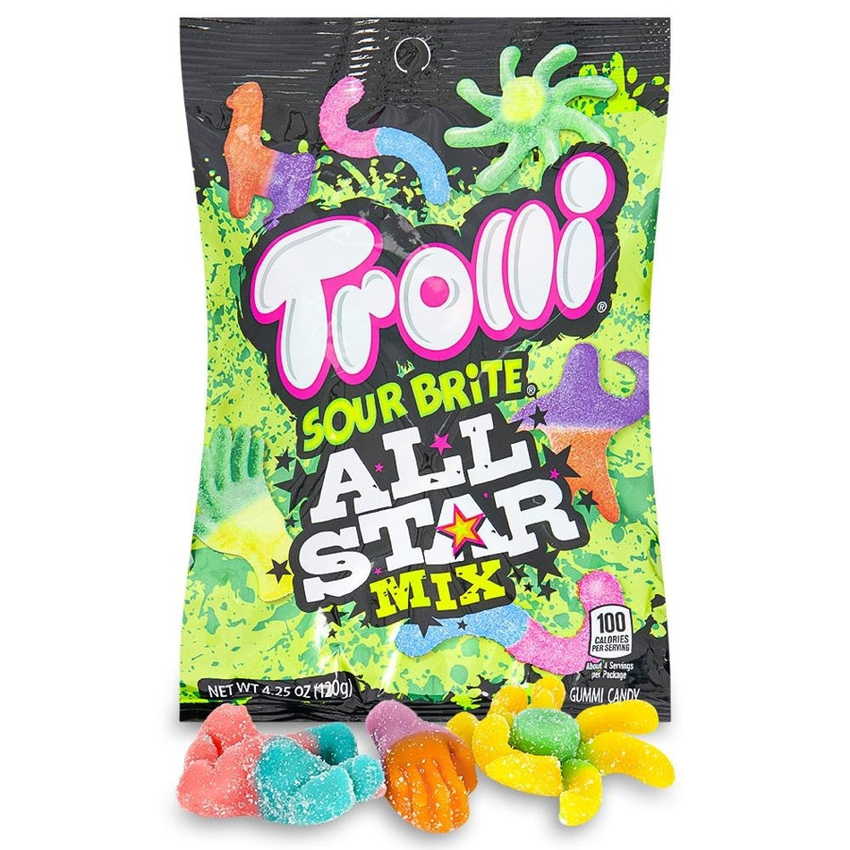 Ferrara Candy Co. Trolli Sour Brite All-Star Mix 120g Candy District