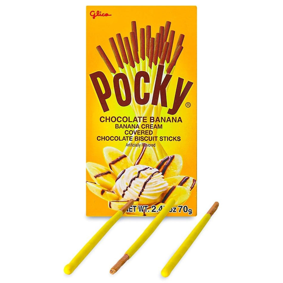 Pocky Chocolate Banana 2.47oz - 10 Pack