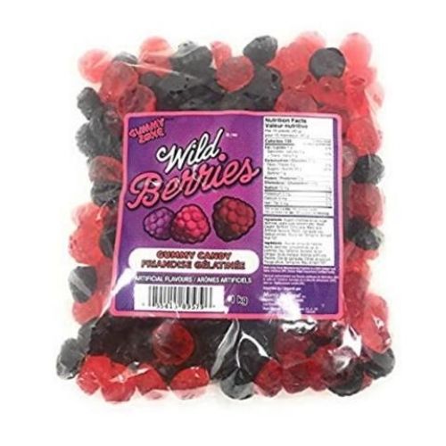 Gummy Zone Wild Berries Gummy Candy-1 kg | Bulk Candy