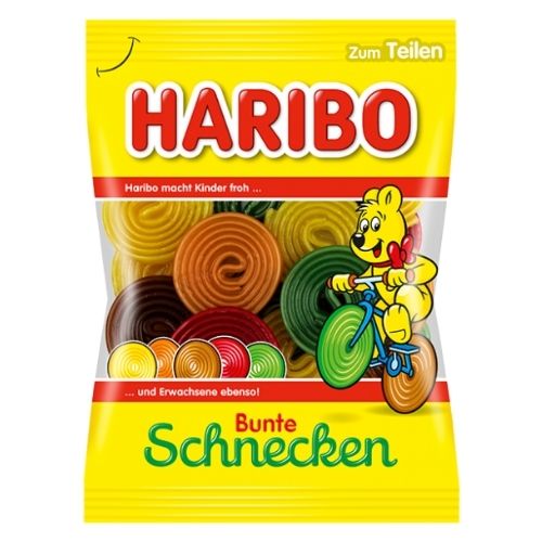 Haribo Bunte Schnecken Candy - 175 g