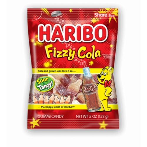 Haribo Fizzy Cola Gummy Candy