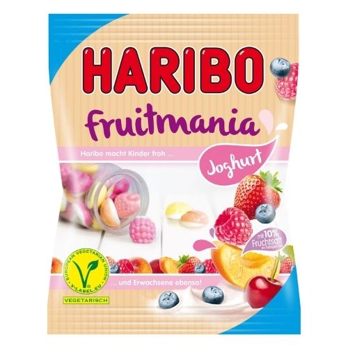 Haribo Fruitmania Yoghurt Candy - 175 g