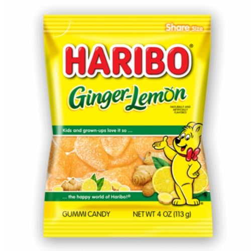 Haribo Ginger Lemon Gummy Candy