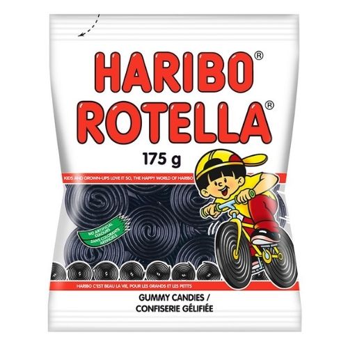 Rotella Haribo Rotella Licorice Candy - 120g | Candy District