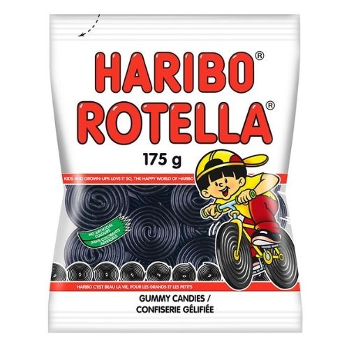 Haribo Rotella Licorice Candy- 175 g