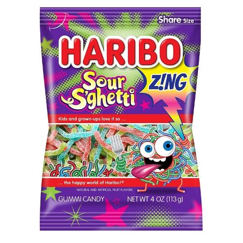 Haribo Sour S'ghetti Gummy Candy