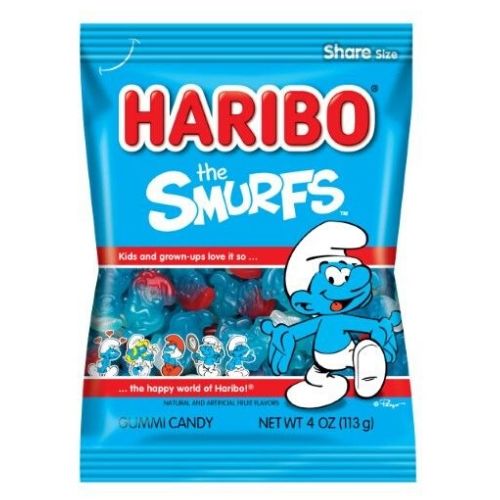 Haribo The Smurfs Gummy Candy