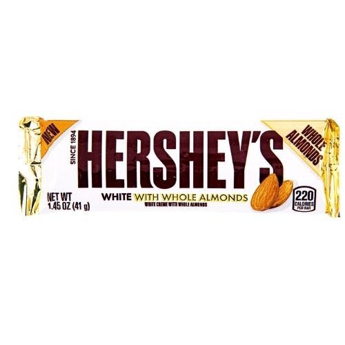 Hershey’s White Creme With Whole Almonds - 41 g