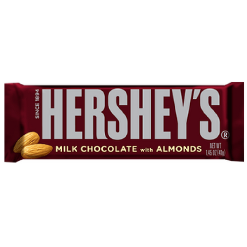 Hershey's Milk Chocolate With Almonds Chocolate Bars