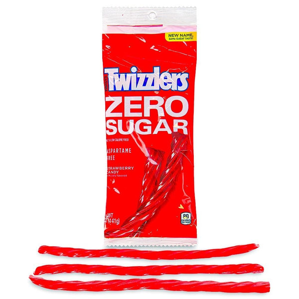 Hershey's Twizzlers Zero Sugar Strawberry Candy 141g Candy District