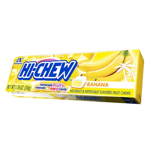 Hi Chew - Banana Fruit Chews - 15 Pack - Hi Chew Candy