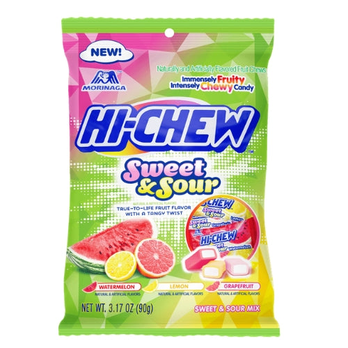 Hi Chew - Sweet & Sour Mix Fruit Chews Japanese Candy
