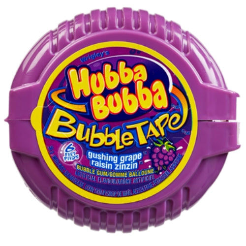 Hubba Bubba Gushing Grape Bubble Tape Bubble Gum
