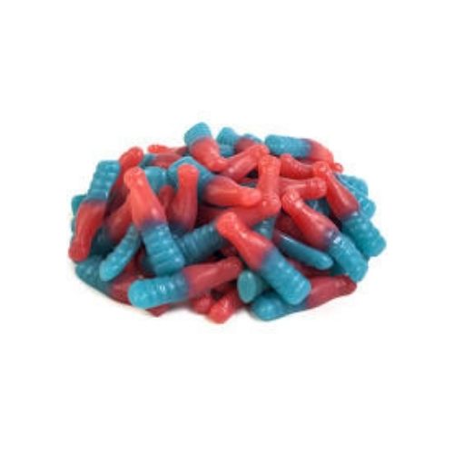 Huer Bubble Gum Bottles Gummies - Gummy Candy - Bulk Candy - 1 kg