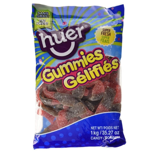  Jumbo Sour Cherry Cola Bottles Bulk Candy