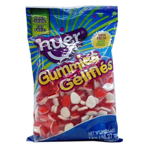 Huer Soft Strawberries Gummy Candy-1 kg
