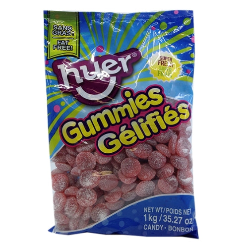 Huer Sour Cherry Slices Gummy Candy-1 kg