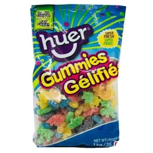 Huer Sour Dino Rex Gummy Candy - 1 kg