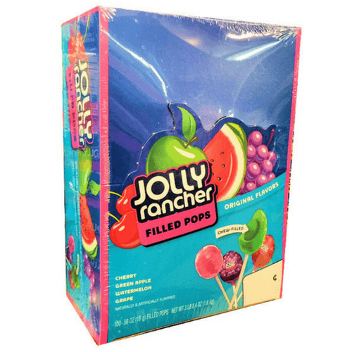 Jolly Rancher Filled Pops Lollipops-Candy District