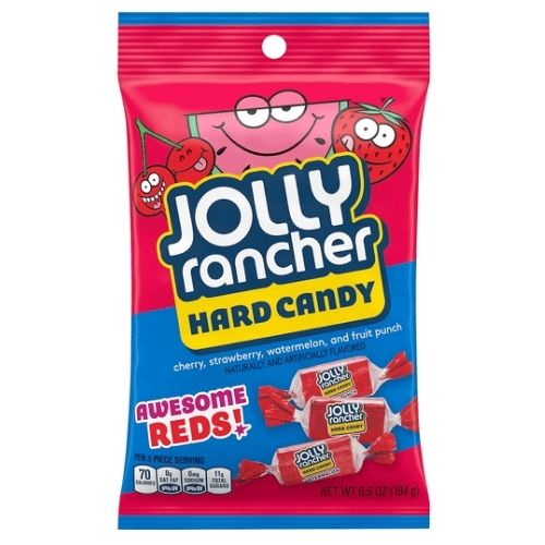 Jolly Rancher Hard Candy Awesome Reds - 184 g