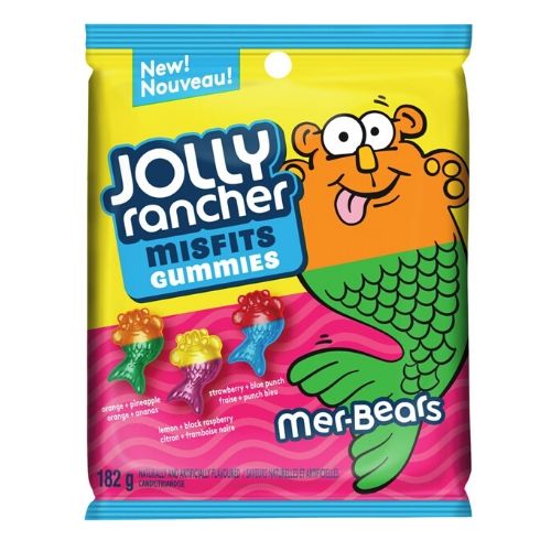 Jolly Rancher Misfits Gummies Mer-Bears-182 g