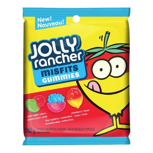 Jolly Rancher Misfits Gummies Original Candies-182 g