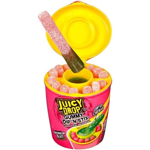 Juicy Drop Gummy Dip 'N Stix - 96g