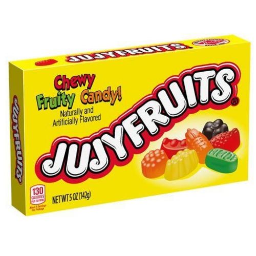 JuJyfruits Chewy Candy Theater Box Retro Candy