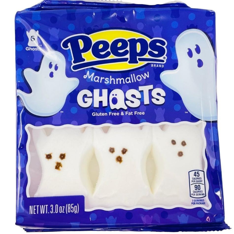 Just Born Peeps Marshmallow Ghosts 85g Candy District