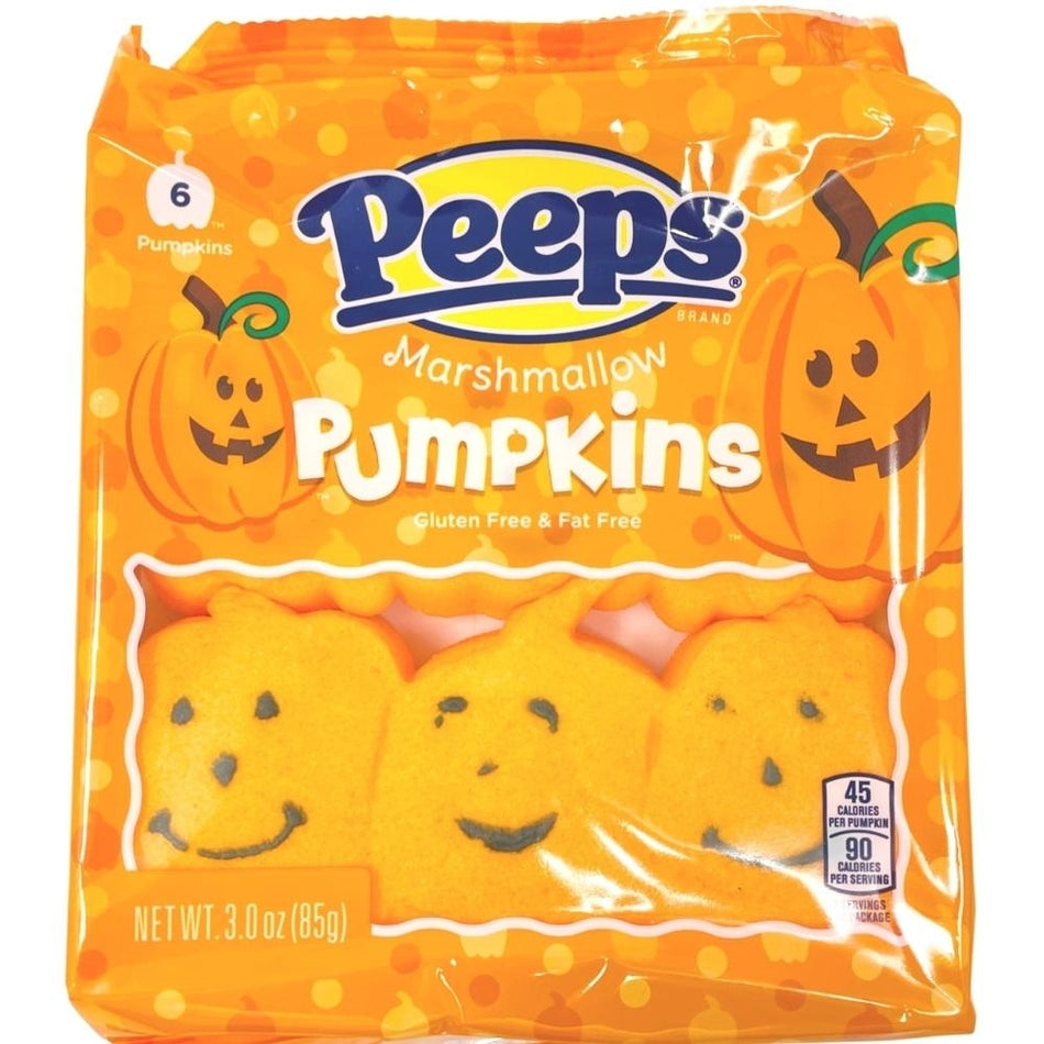 Just Born Peeps Marshmallow Pumpkins 85g Candy District