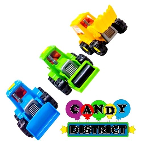 Kidsmania Bubble Dozer Bubble Gum Nuggets Filled Truck