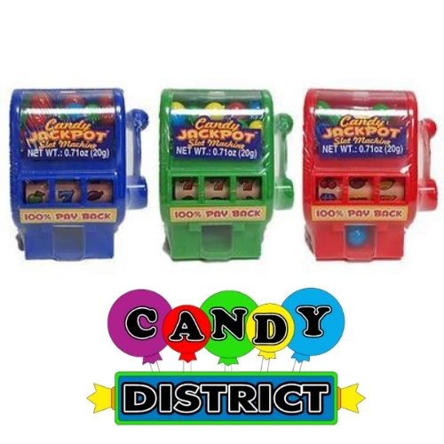 Kidsmania Candy Jackpot Slot Machine Gumball Dispenser