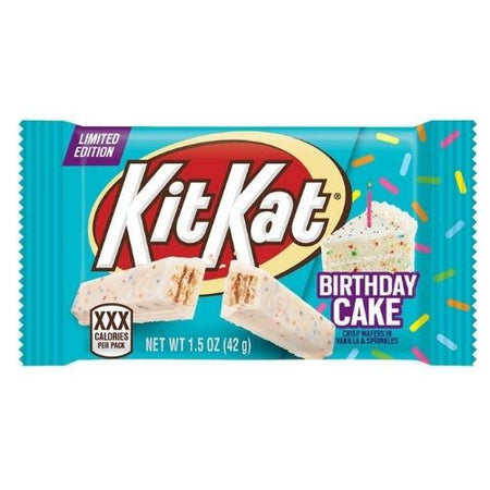 Hershey's Kit Kat Birthday Cake Bar | Candy District