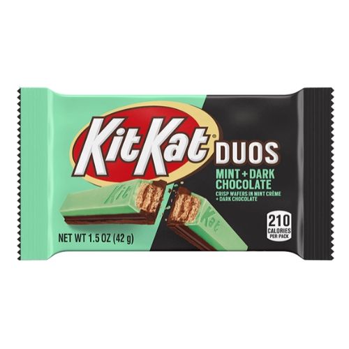 Kit Kat Duos Mint and Dark Chocolate Candy Bar