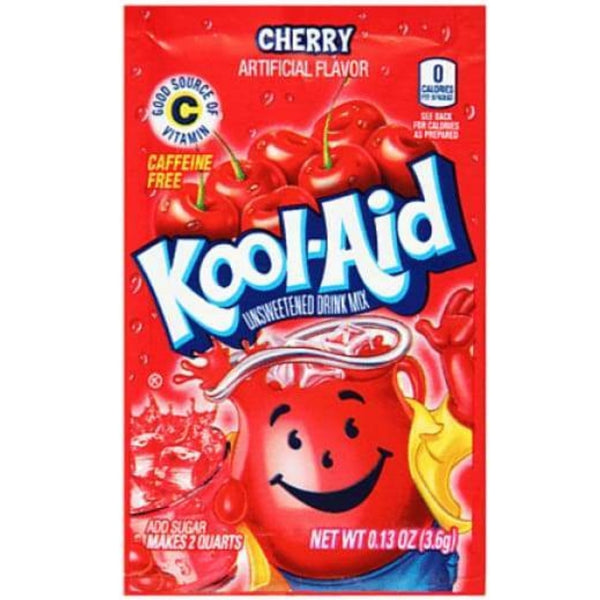 Kraft Foods Group Inc Kool-Aid Cherry Drink Mix Packet 4g Candy District