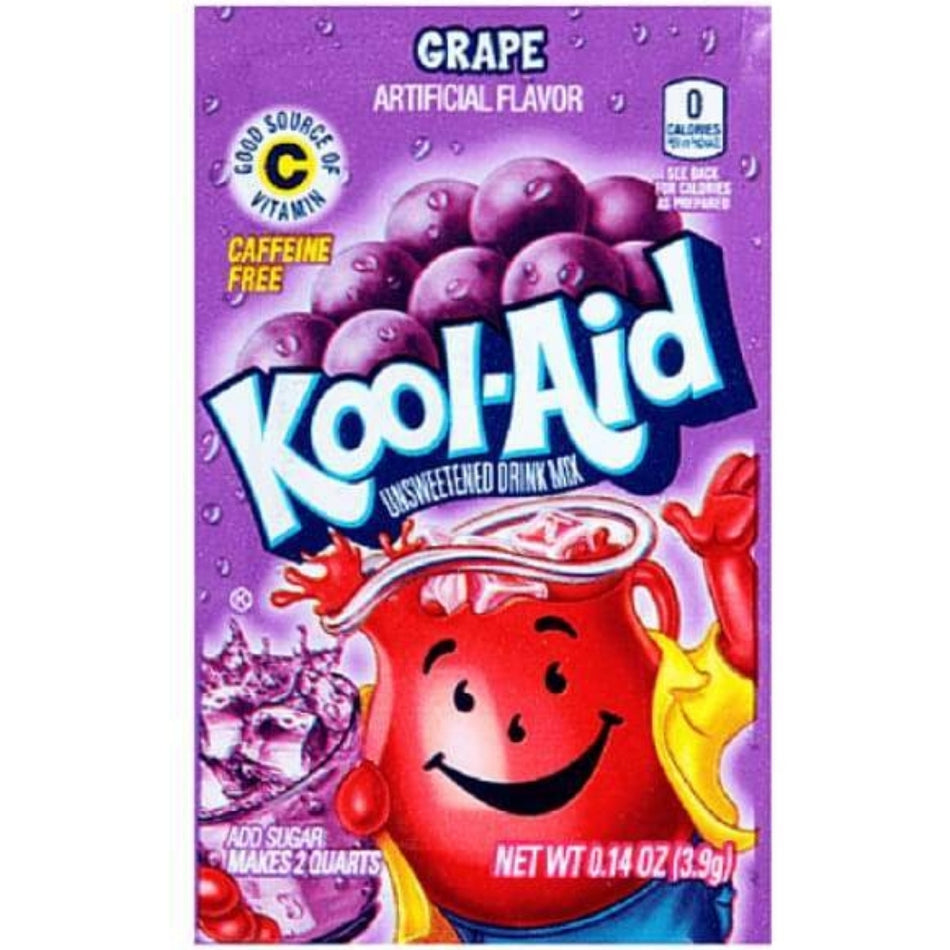 Kraft Foods Group Inc Kool-Aid Grape Drink Mix Packet 4g Candy District