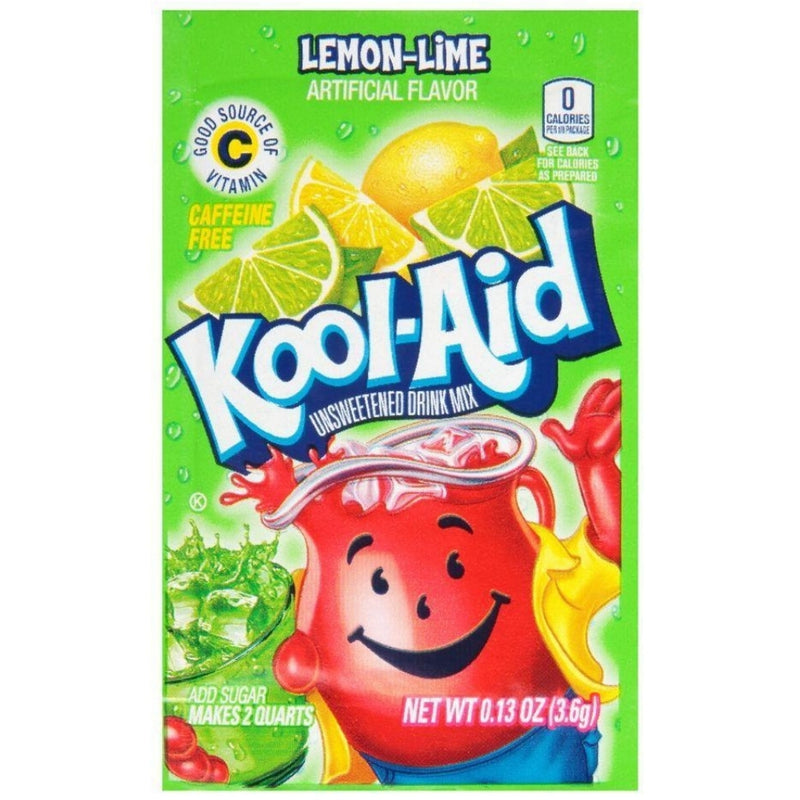 Kraft Foods Group Inc Kool-Aid Lemon-Lime Drink Mix Packet 4g Candy District