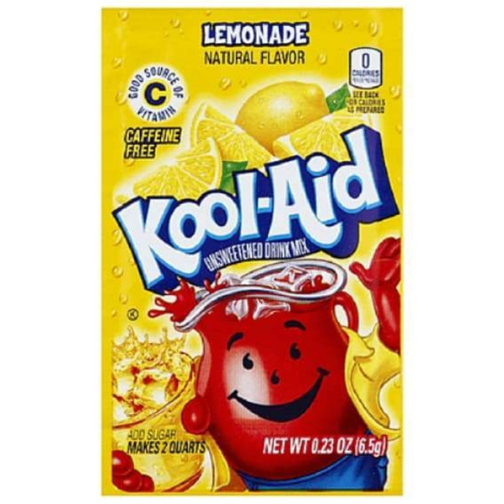 Kraft Foods Group Inc Kool-Aid Lemonade Drink Mix Packet 4g Candy District