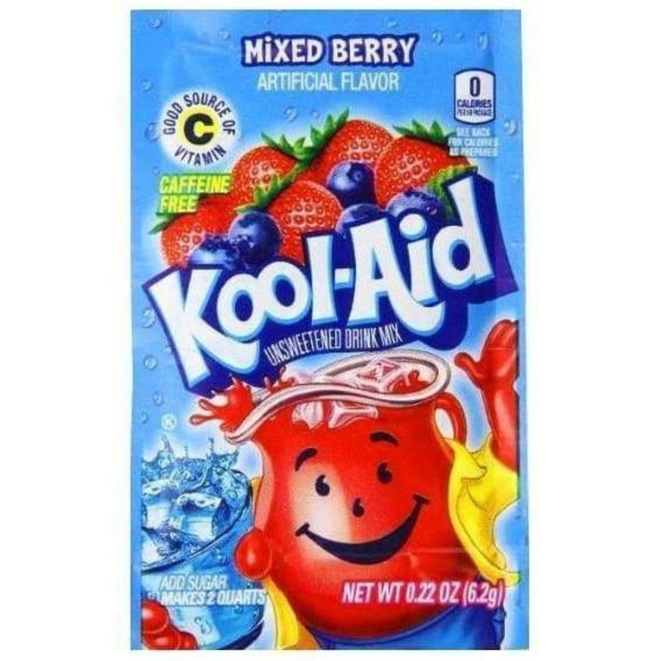 Kraft Foods Group Inc Kool-Aid Mixed Berry Drink Mix Packet 4g Candy District