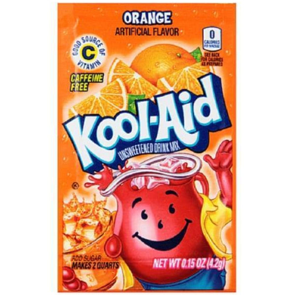 Kraft Foods Group Inc Kool-Aid Orange Drink Mix Packet 4g Candy District