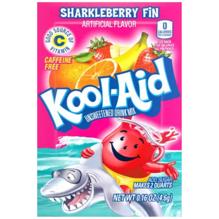 Kraft Foods Group Inc Kool-Aid Sharkleberry Fin Drink Mix Packet 4g Candy District