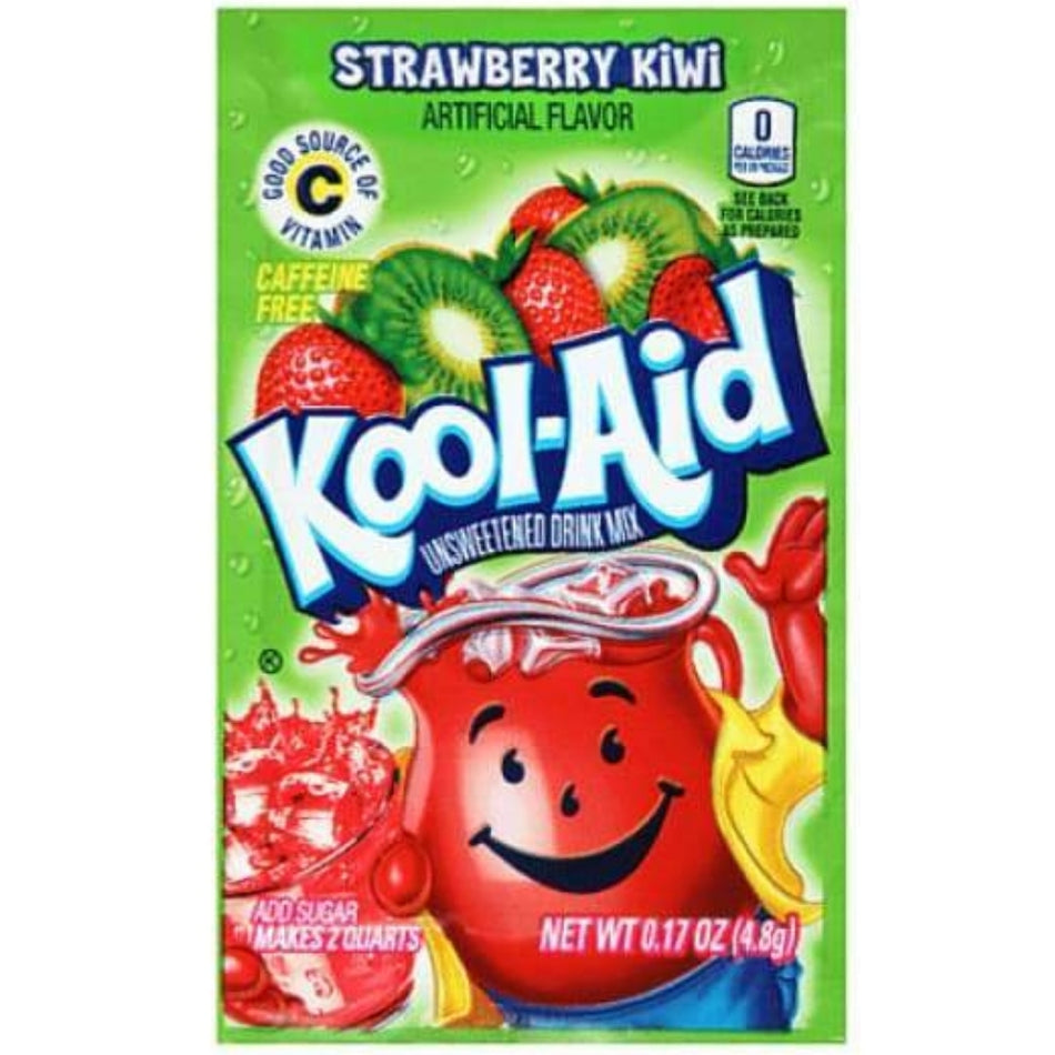 Kraft Foods Group Inc Kool-Aid Strawberry Kiwi Drink Mix Packet 4g Candy District
