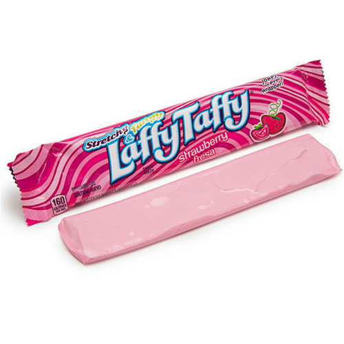 Laffy Taffy Strawberry-Willy Wonka Candy-American Candy