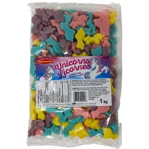 McCormicks Unicorns Bulk Candy - 1kg