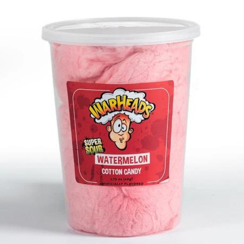 McJak Candy Warheads Super Sour Watermelon Cotton Candy 49g Candy District