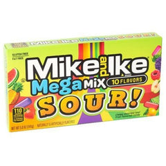 Mike and Ike Mega Mix Sour Candy 5oz