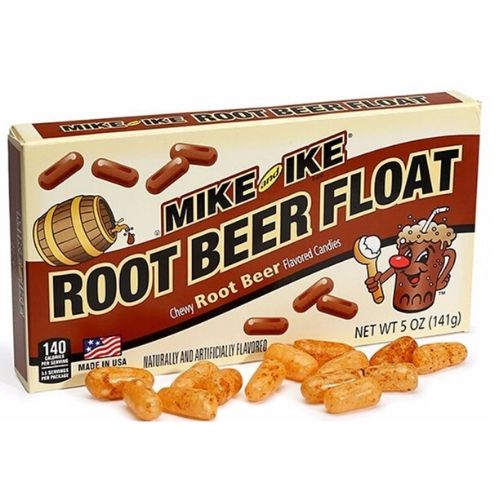 Mike and Ike Root Beer Float Candies Theater Pack 5 oz.