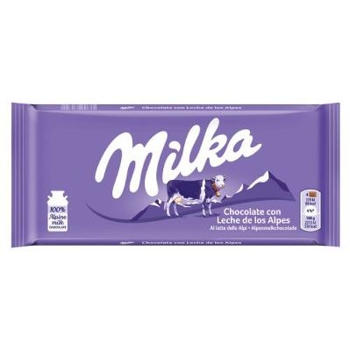 Milka Alpine Milk Chocolate Bar - 100 g