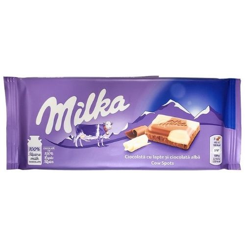 Milka Happy Cow Spots Chocolate Bar-100g