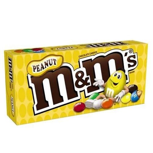 M&M's Peanut Chocolate Candies Theater Box
